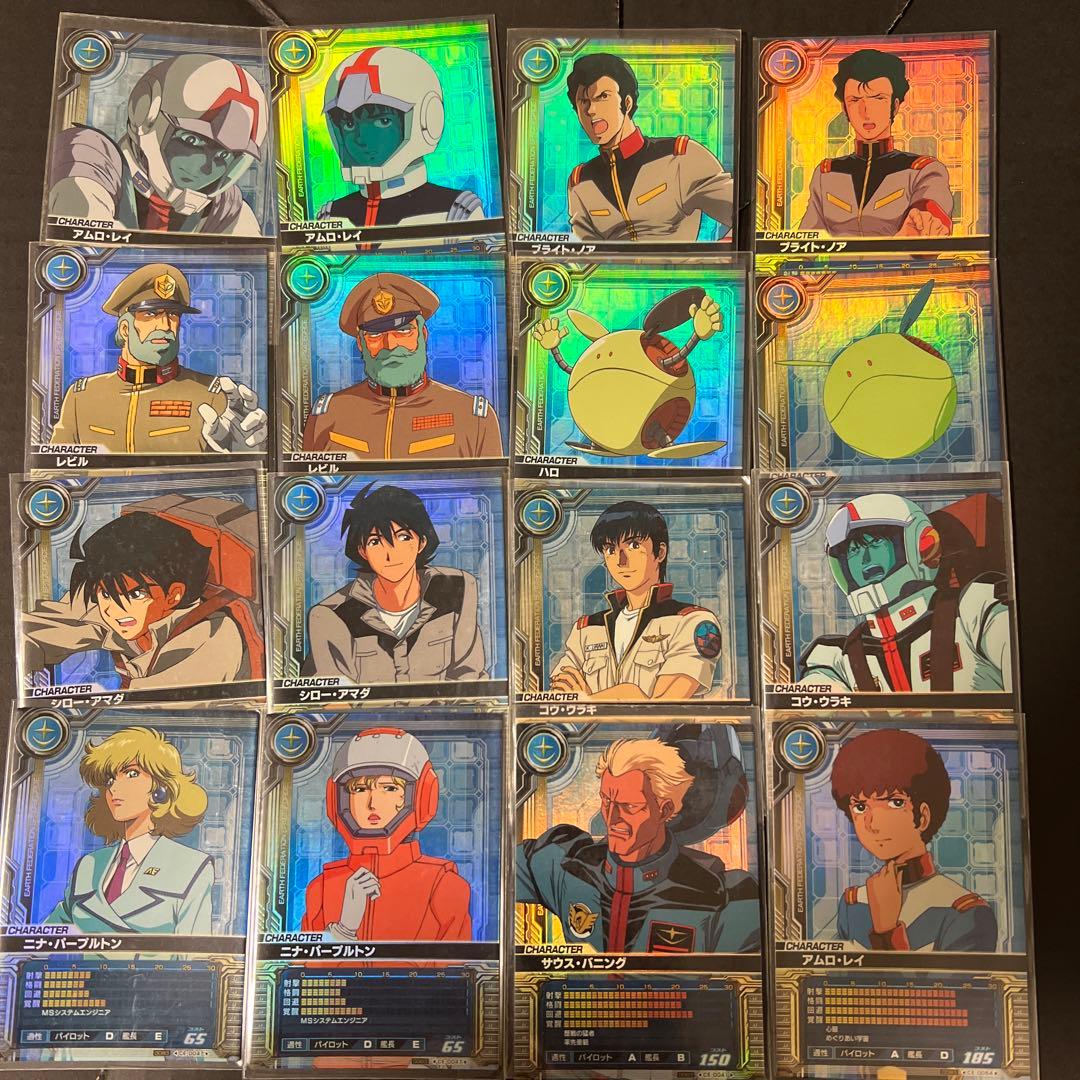 機動戦士ガンダム カードビルダー 0083 連邦軍 パイロット - メルカリ