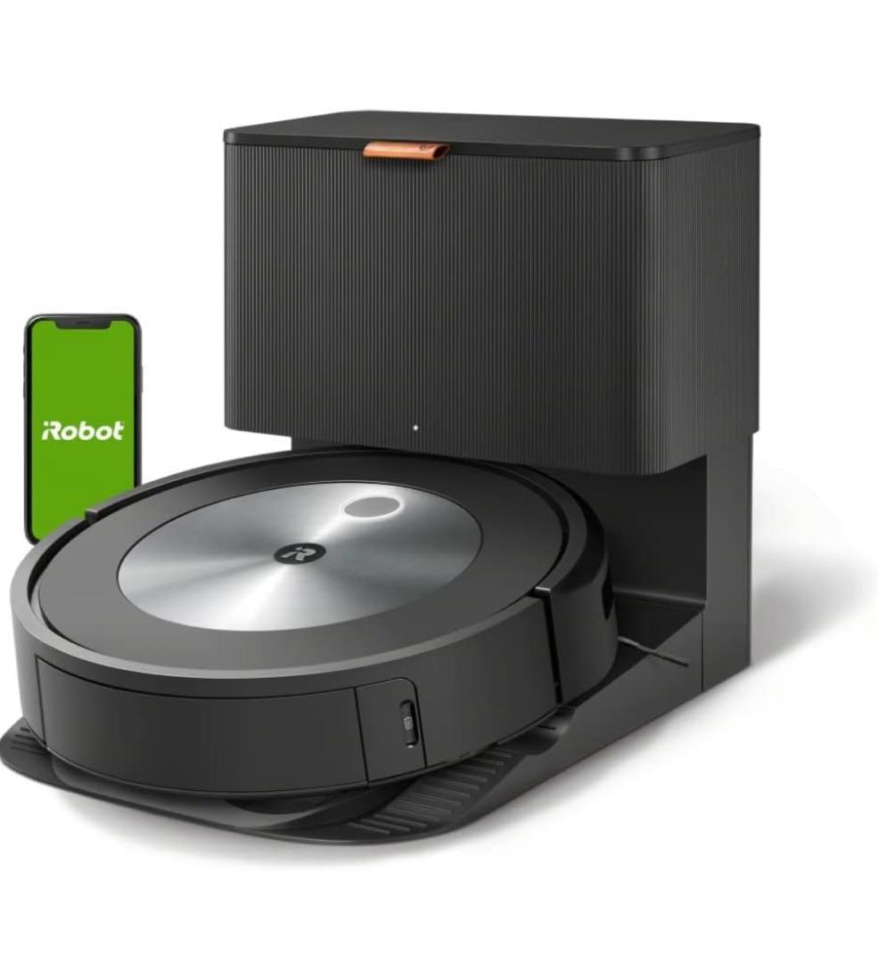Roomba j7+ 自動ゴミ捨て機能付き ロボット掃除機 Roomba（ルンバ）j7+【クリーンベース（自動ゴミ収集機