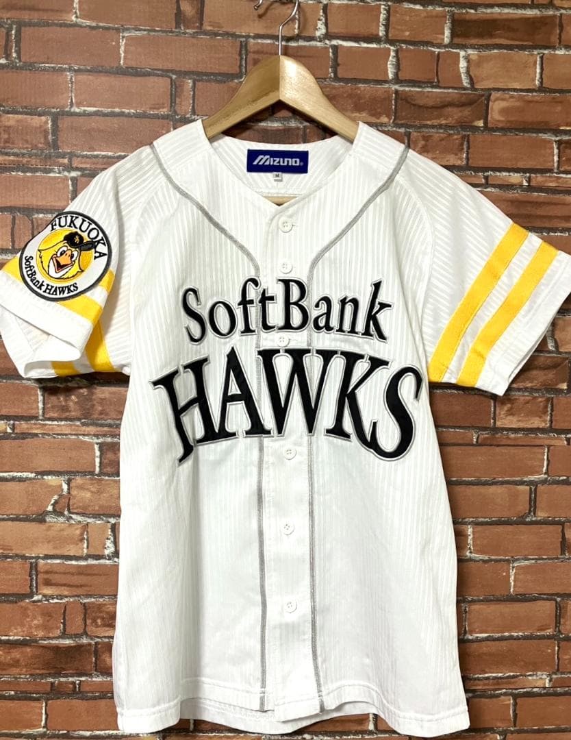 24時間以内/匿名配送】ミズノ ホークス 秋山幸二 ハイクオリティユニ M