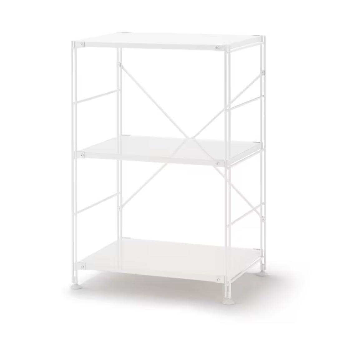 無印良品 スチールユニットシェルフ / 58cm+42cm セット スチールユニットシェルフセット 通販 | 無印良品