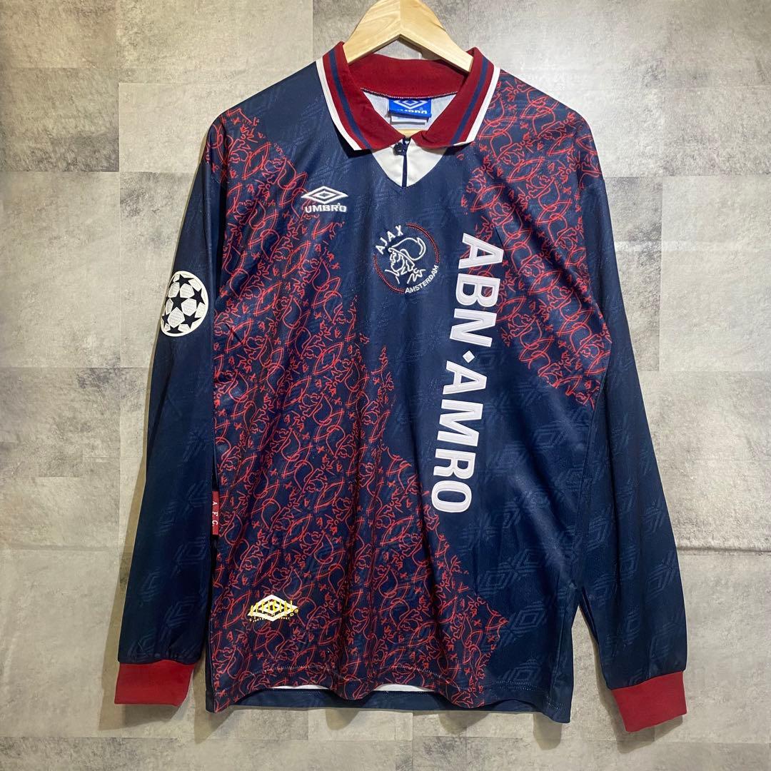 希少】UMBRO AFCアヤックス 94/95 AWAY リトマネン CL優勝 - メルカリ