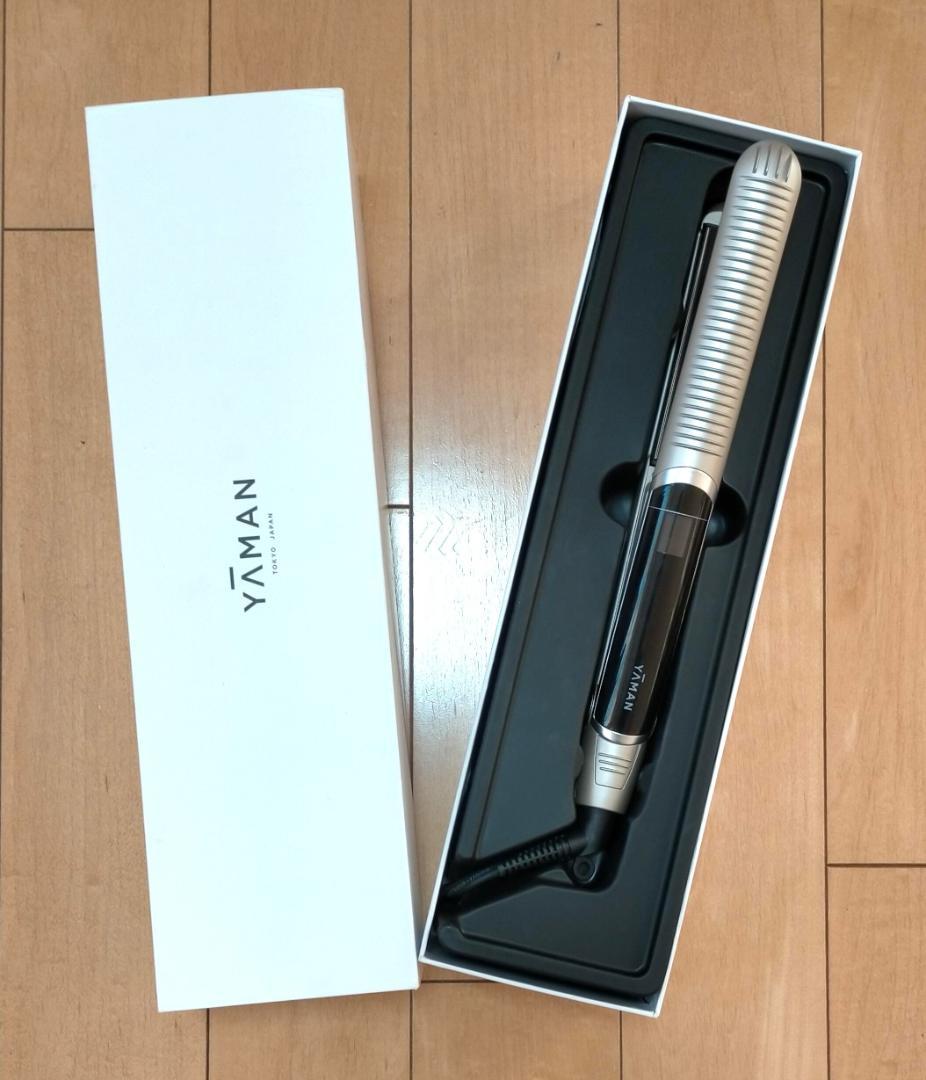 動作確認済み　ヤーマン（YAMAN)　スムースアイロンフォトイオン　 ゴールド ヤーマン スムースアイロンフォトイオン ヴェール髪セット II YJHB0N5