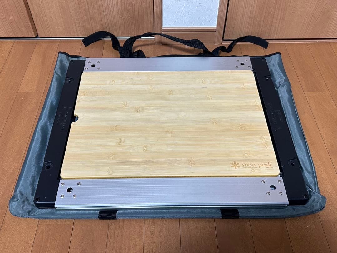 スノーピーク IGTフレームショート＋収納ケース＋ウッドテーブル竹 スノーピーク IGTフレームショート＋収納ケース＋ウッドテーブル竹