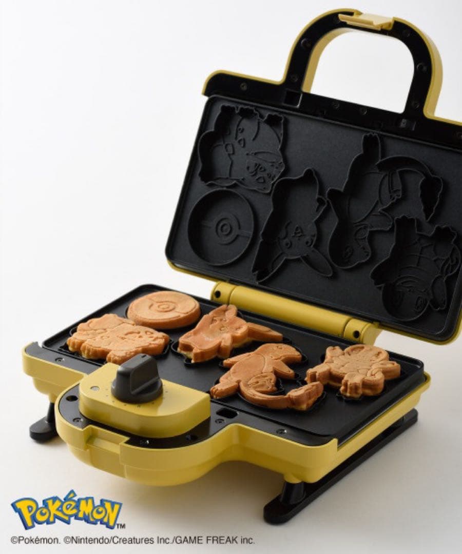 ポケモン ワッフル・ホットサンドメーカー BRUNO Amazon | BRUNO ポケモン ホットサンドメーカー シングル 電気 耳まで
