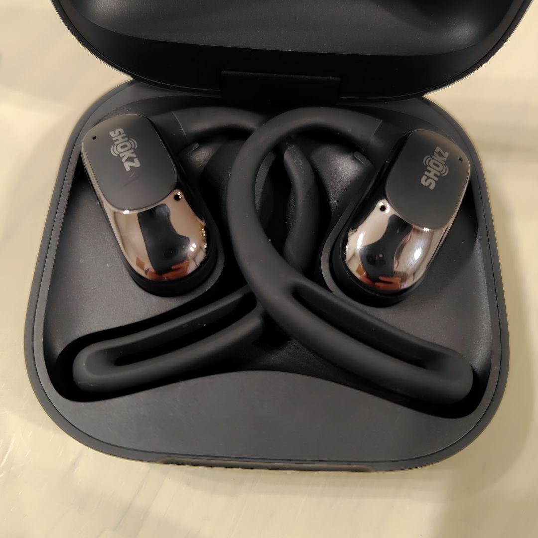 SHOKZ OPENFIT AIR ブラック 充電ケース付き保証期間内 Shokz OpenFit Air – FOCALPOINT DIRECT