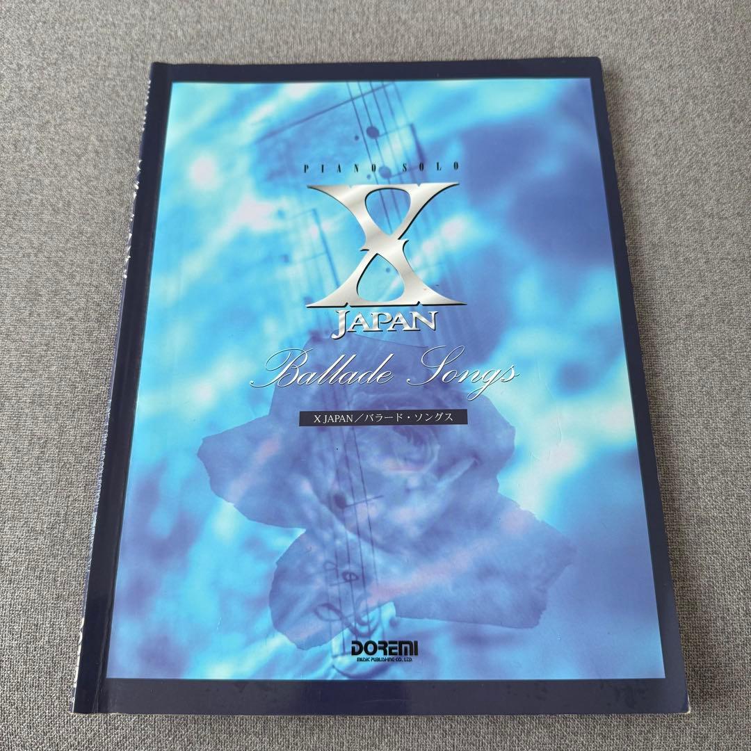 X JAPAN バラード・ソングス ピアノ楽譜 - メルカリ
