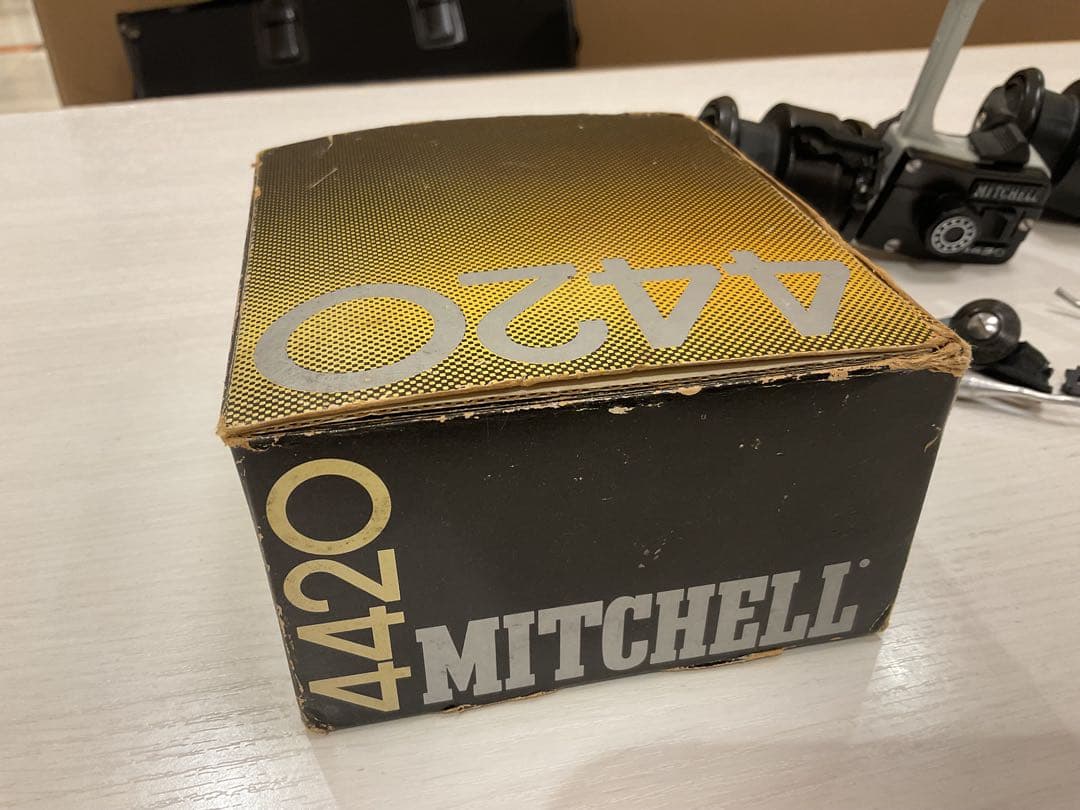 ミッチェル4420ジャンク2台と箱付き - メルカリ