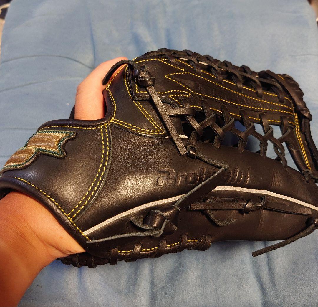 ＳＳＫプロブレイン軟式グローブ外野用　黒 エスエスケイ（SSK）（メンズ）軟式用グラブ 外野手用 野球グローブ