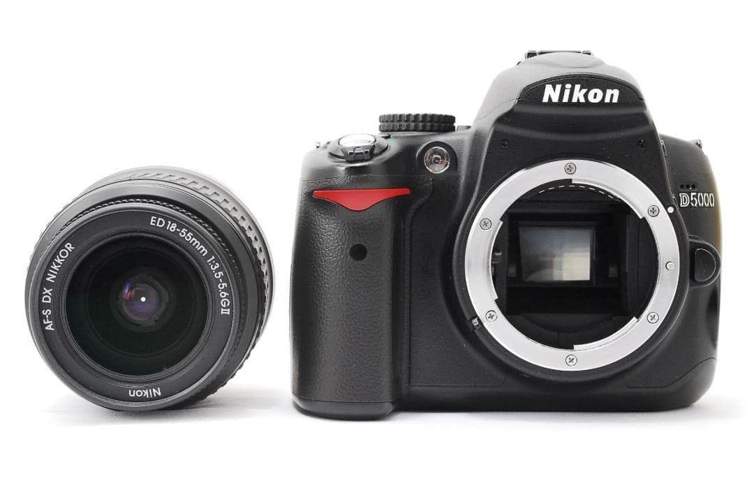 Nikon D5000 レンズセット 初心者おすすめ スマホ転送 一眼レフカメラ