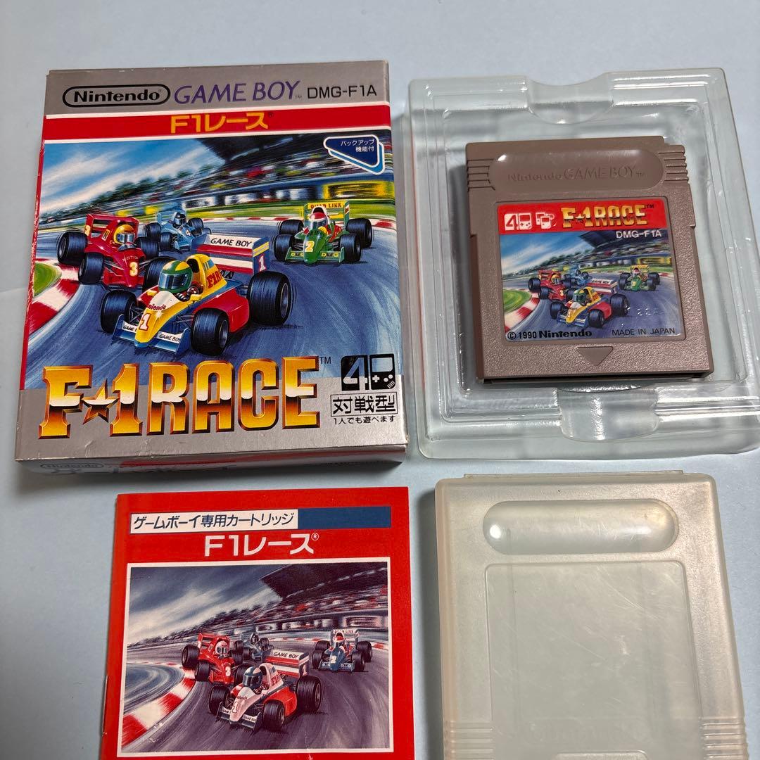 X4 箱・説明書 ゲームボーイ F1レース ソフト - メルカリ