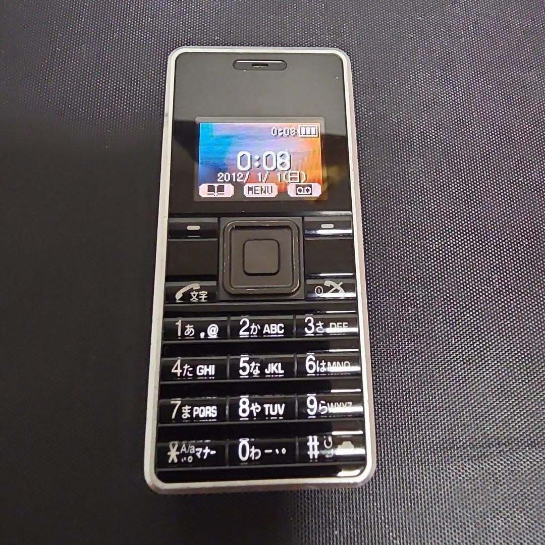 WILLCOM（ウィルコム）「ストラップフォン WX03A」ブラック - メルカリ