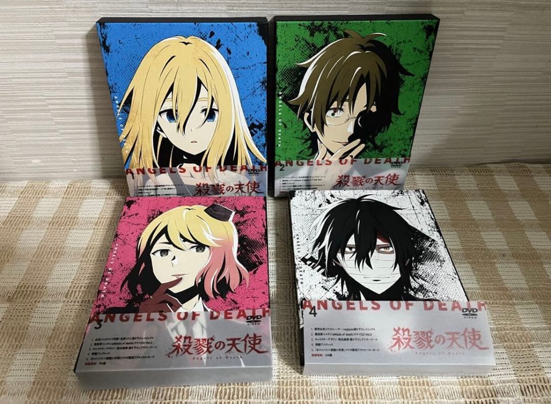殺戮の天使 初回全4巻セット DVD セル版 - メルカリ
