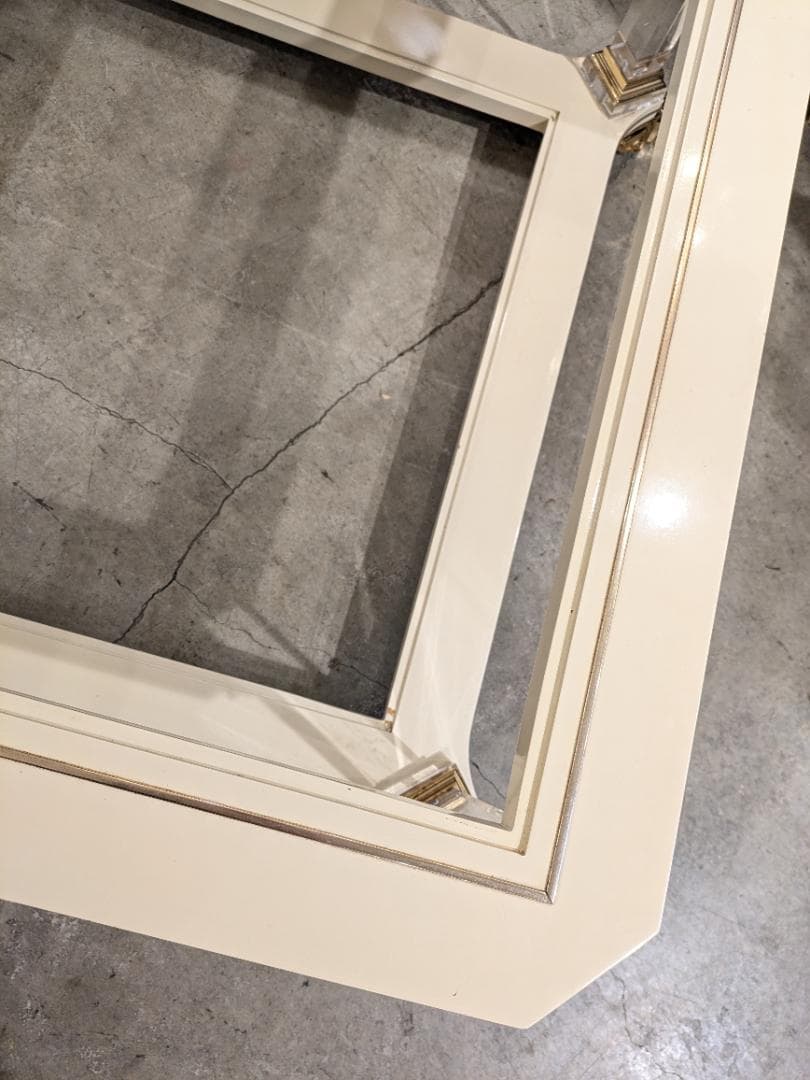 高級55万】 イタリア センターテーブル エレガント 猫脚 テーブル 大