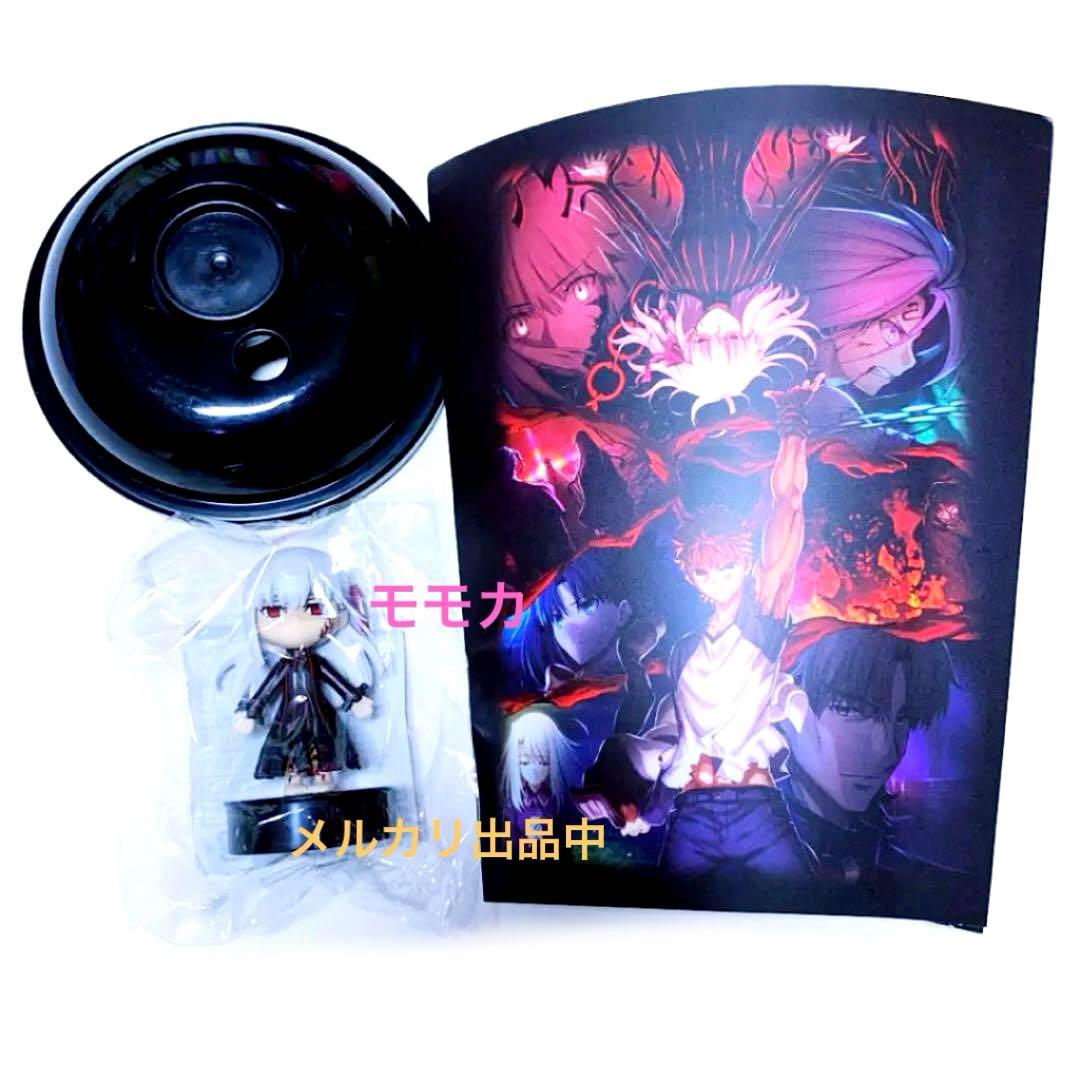 Fate HF ドリンク 特典 桜 黒桜 フィギュア スリーブ フタ 3点セット