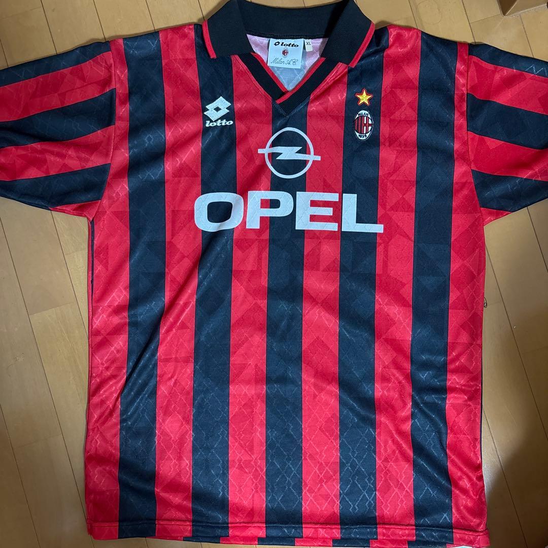 激レア！96-97 ミラン フランコ・バレージ選手 ユニフォーム - メルカリ