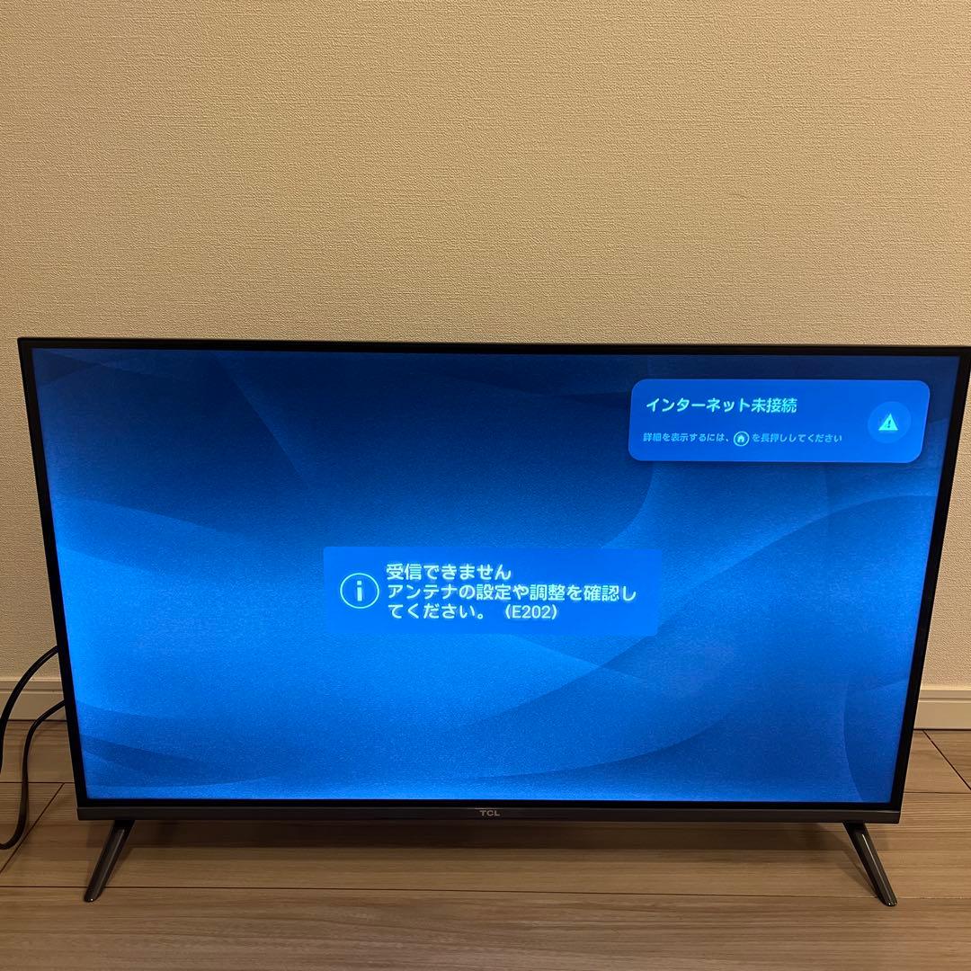 テレビ　TCL 32S5401 2024年製 2024年製】TCL 32V型 Google TV 32S5401 スタンド付 - メルカリ