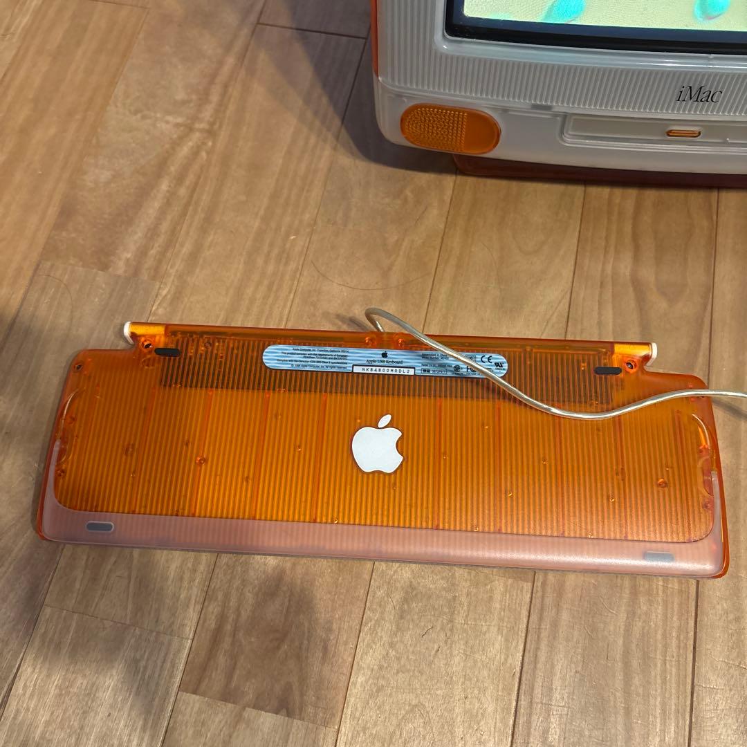 iMac G3 タンジェリン 動作確認済 - メルカリ