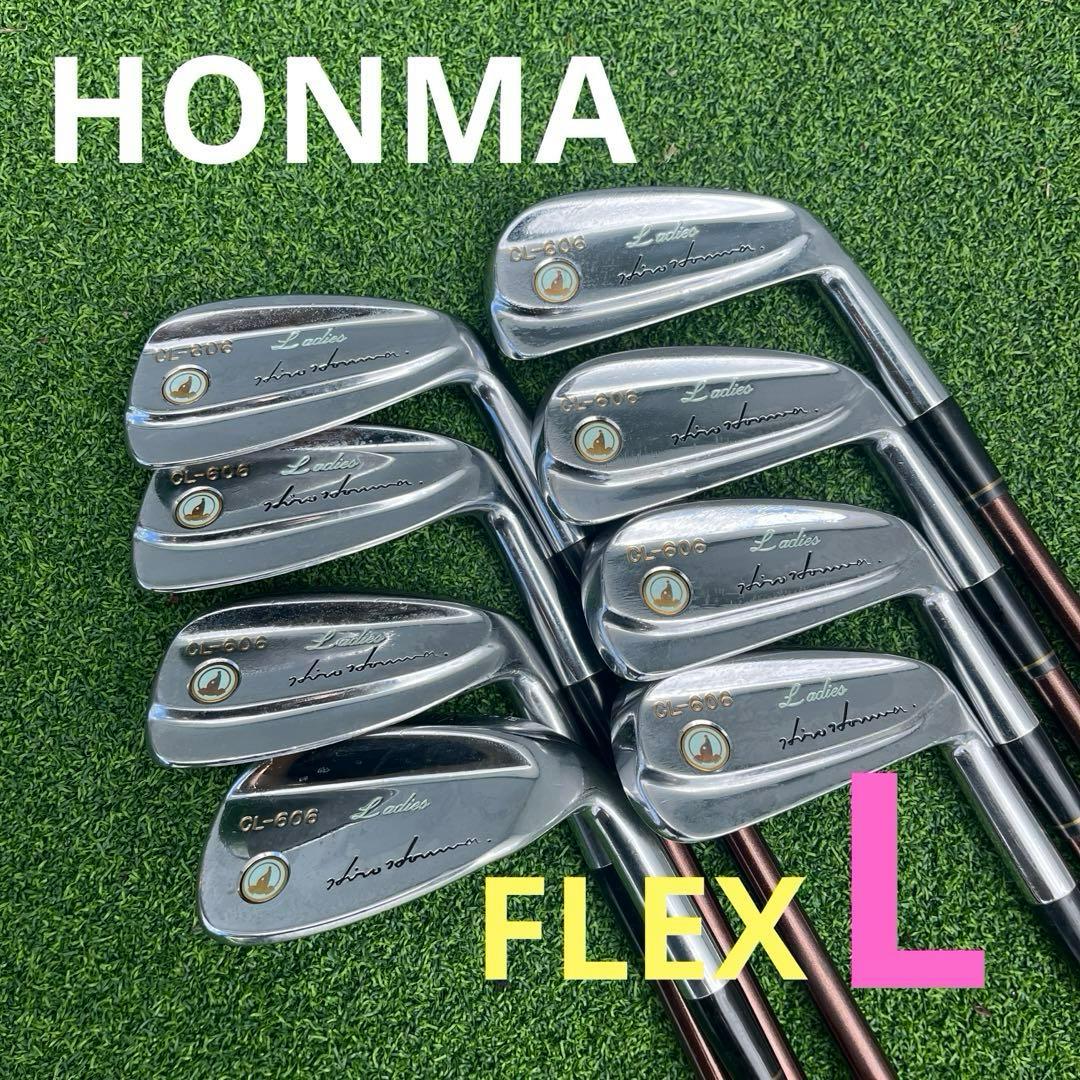 HONMA CL-606 レディース アイアンセット FLEX L - メルカリ