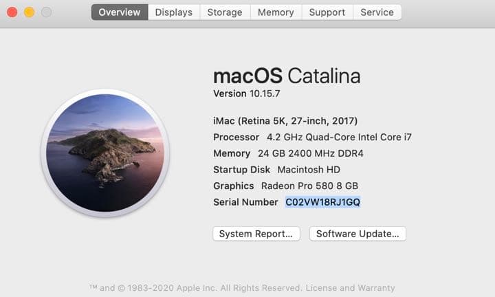 Imac 27” i7 4.2Ghz, 24GB DDR, 512SSD