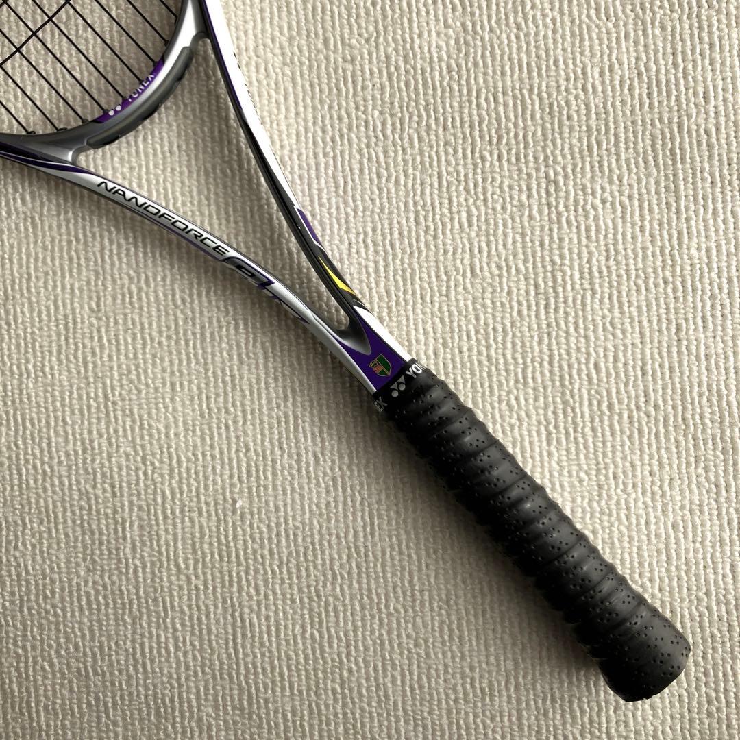 希少廃盤】YONEX NANOFORCE 8V ソフトテニス ラケット 紫 - メルカリ