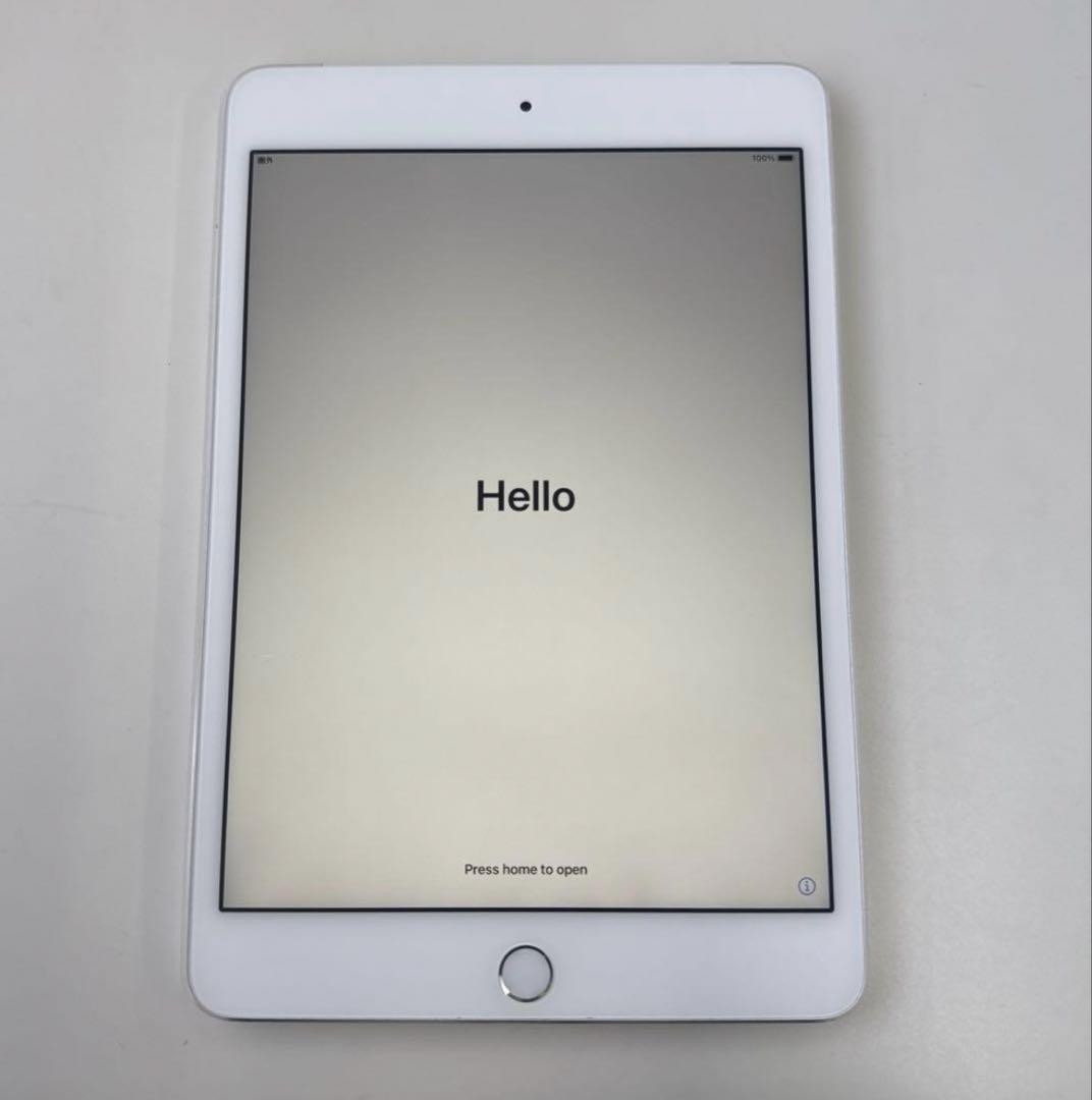 【美品】iPad mini4 128GB シルバー Amazon.co.jp: 【整備済み品】 Apple iPad mini 4 Wi-Fi + Cellular