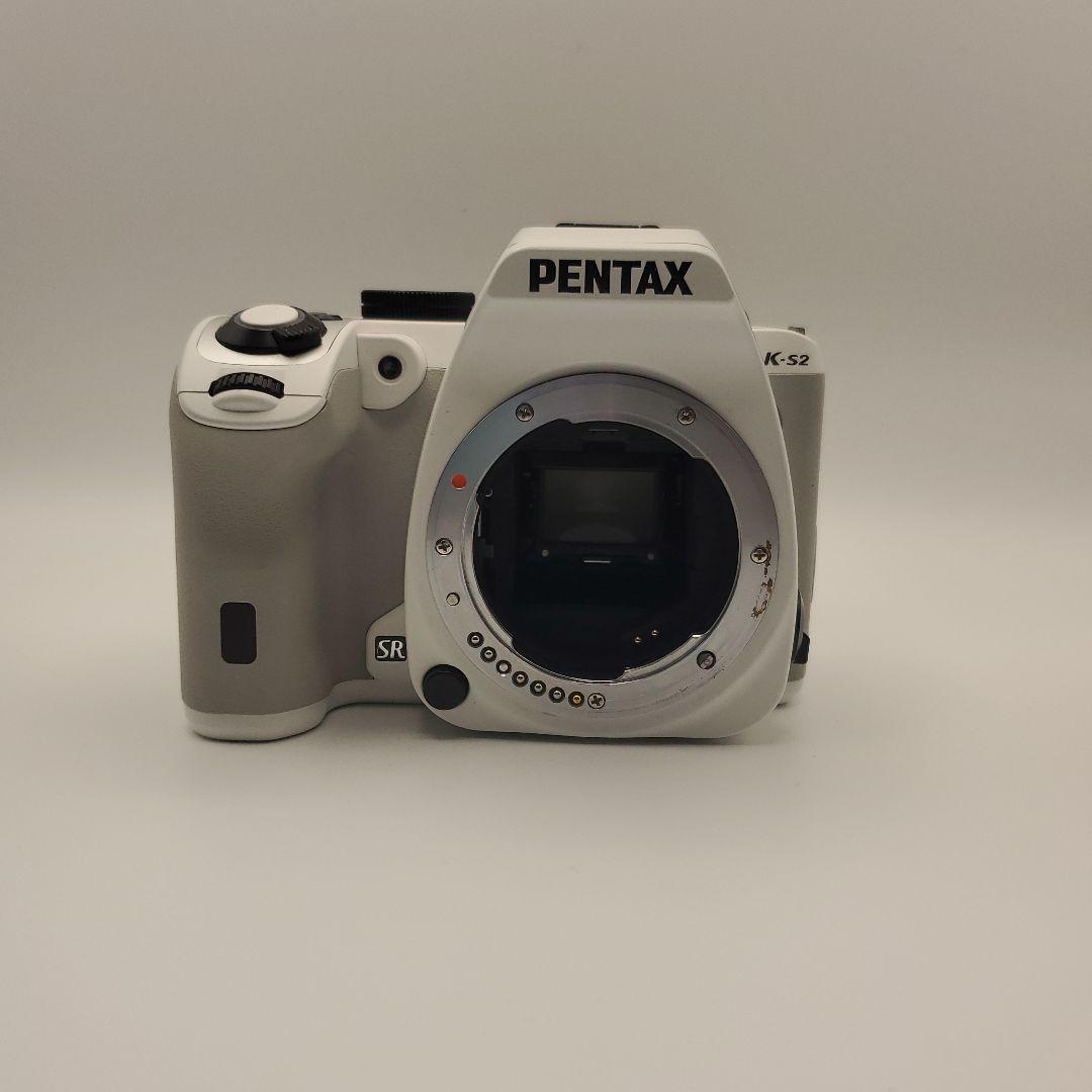 訳あり】PENTAX K-S2 ホワイト デジタル一眼レフカメラ - メルカリ