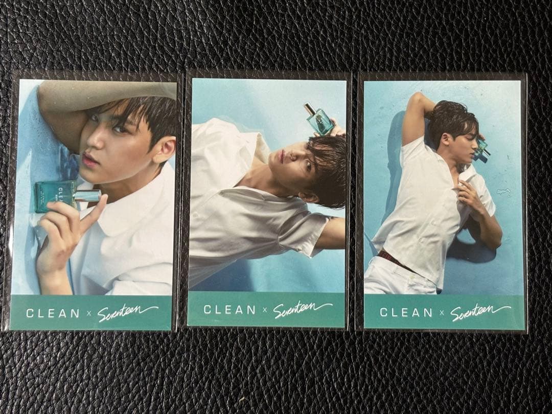 seventeen CLEAN クリーン　香水　ミンギュ　トレカ　3枚セット seventeen CLEAN クリーン 香水 ミンギュ トレカ 3枚セット SEVENTEEN