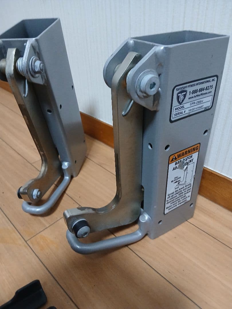 CPR-265 タフスタッフ パワーラック バーホルダー Jフック 2個 - メルカリ