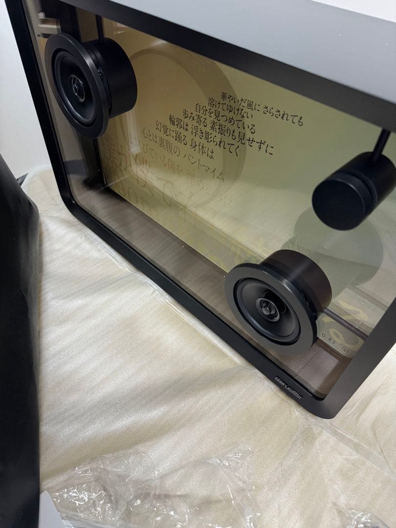 ☆超希少☆リリックスピーカー コトダマ サンローランコラボ LS1