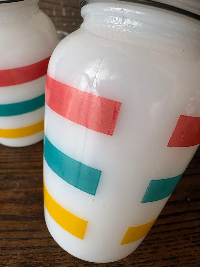 ファイヤーキング (訳あり)ビンテージ ストライプ ソルト＆ペッパー