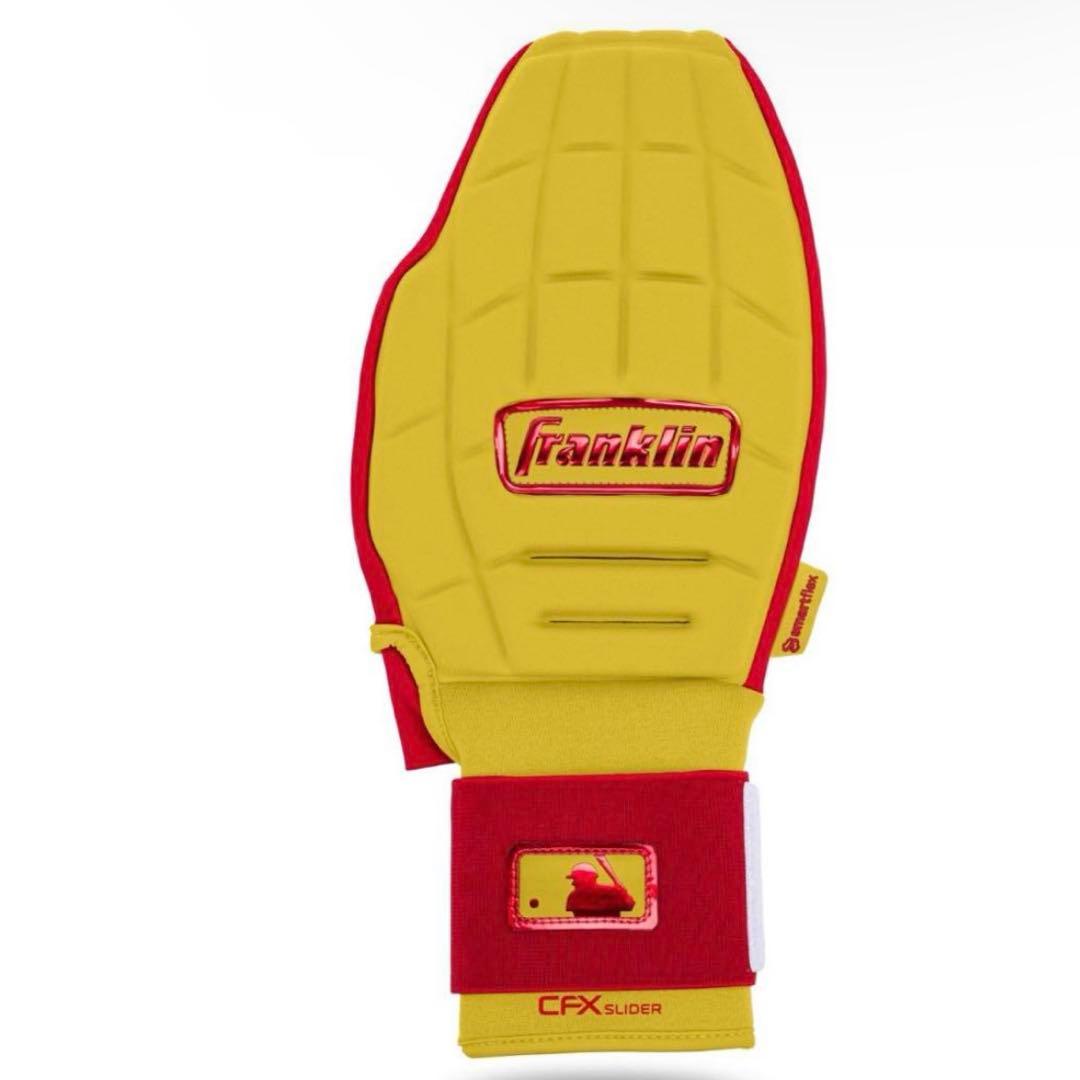 Franklin CFX SLIDER PRT イエロー スライディングミット フランクリン スライディングミット 走塁用プロテクター 限定カラー