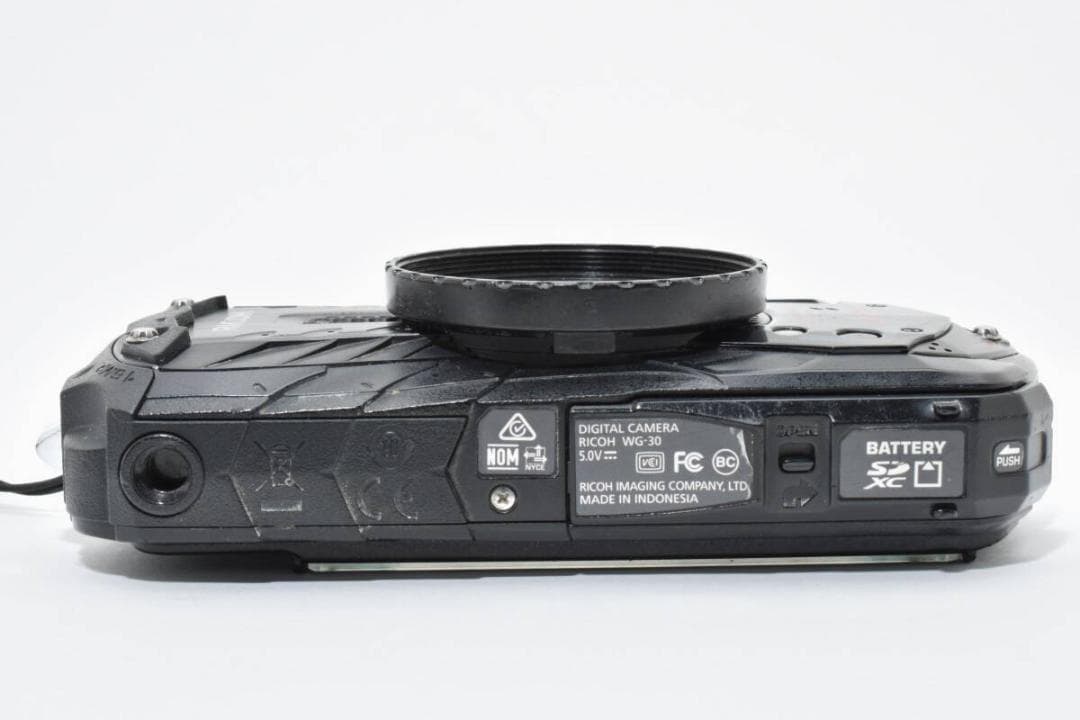 リコー RICOH WG-30 ブラック ＃A454 - メルカリ