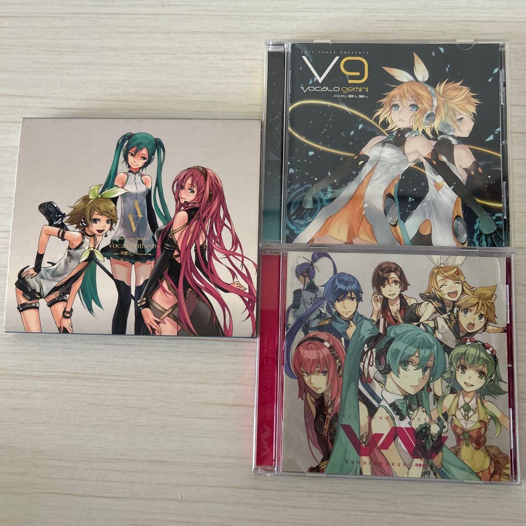 ボカロ】CD 3枚 まとめ売り／初音ミク V9 鐘音リン VOCALOID - メルカリ