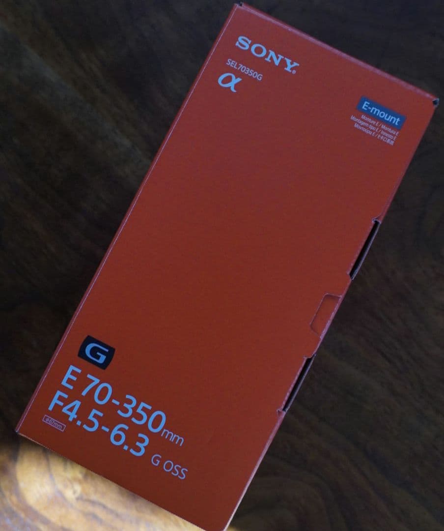 SONY ズームレンズ E 70-350mm F4.5-6.3 G OSS