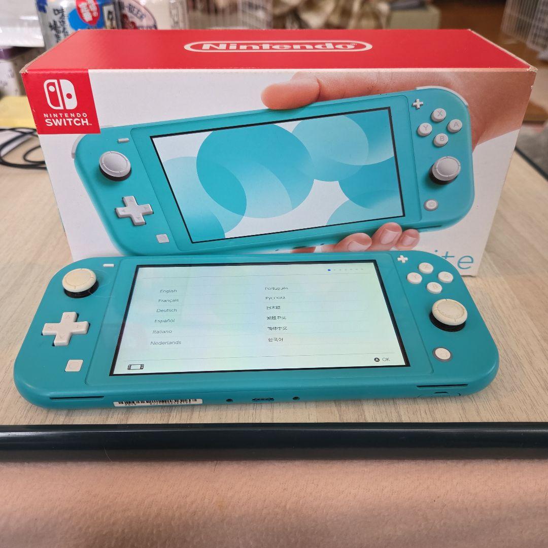 Nintendo Switch Lite ターコイズ 本体 - メルカリ