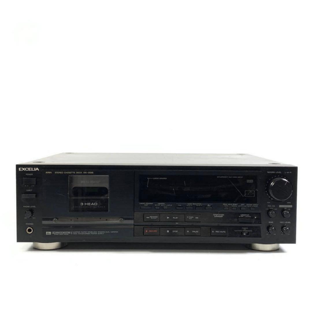 【送料無料】AIWA XK-009 EXCELIA アイワ カセットデッキ 買取実績 |AIWA アイワ EXCELIA ステレオカセットデッキ XK-009 音響
