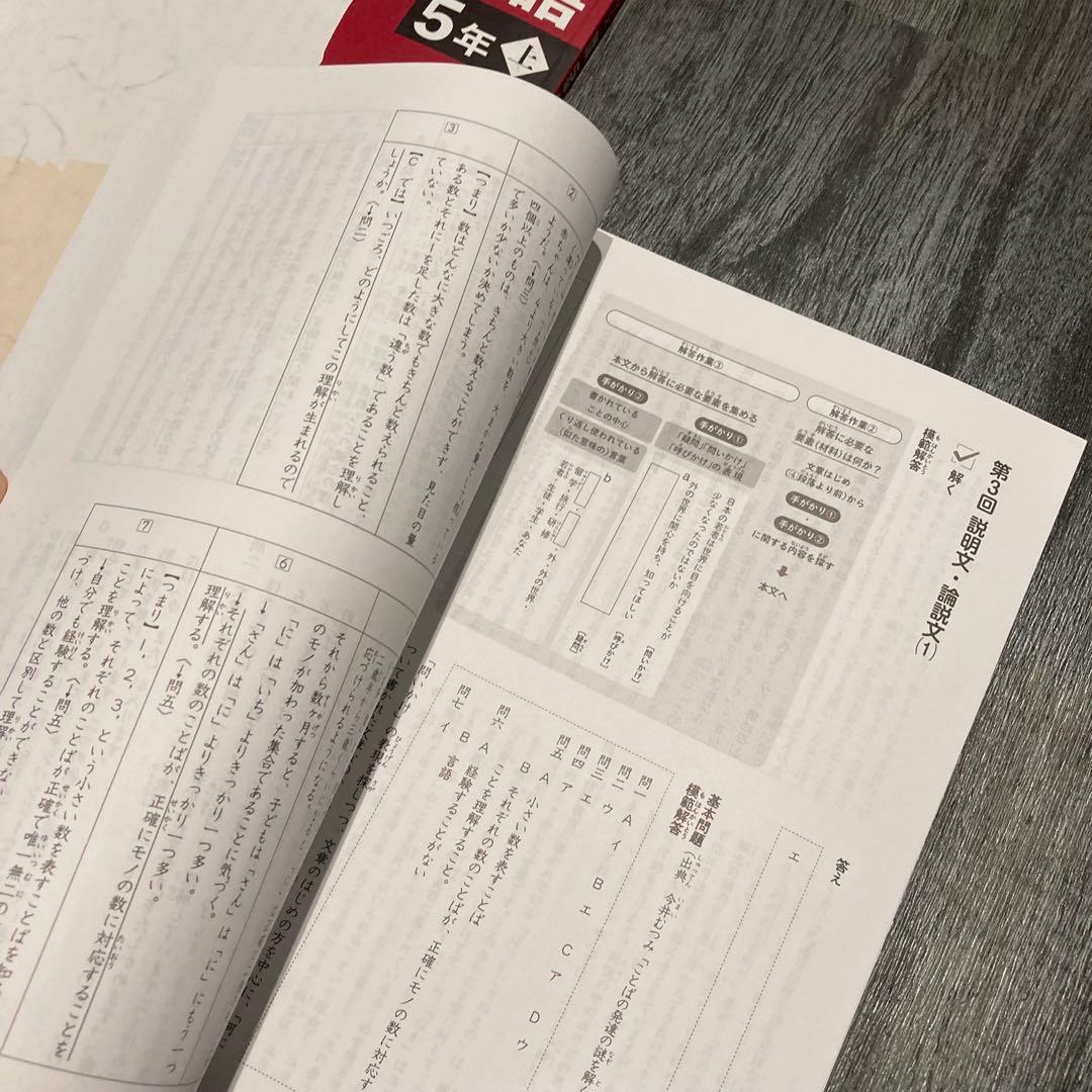 予習シリーズ 国語 5年 上 四谷大塚 早稲田アカデミー 中学受験 - メルカリ
