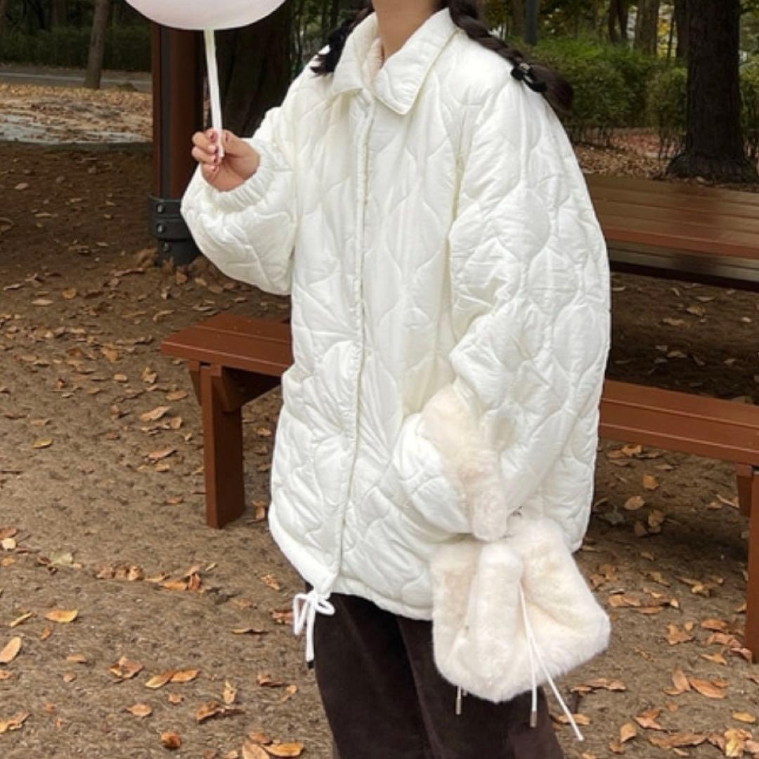 MXSD キルティングジャケット XL ホワイト - メルカリ