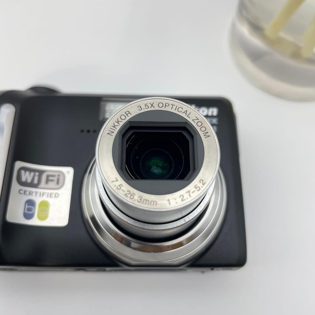 美品✨Nikon coolpix P1✨動作確認済 スマホ転送OK 可愛い 黒♪ - メルカリ