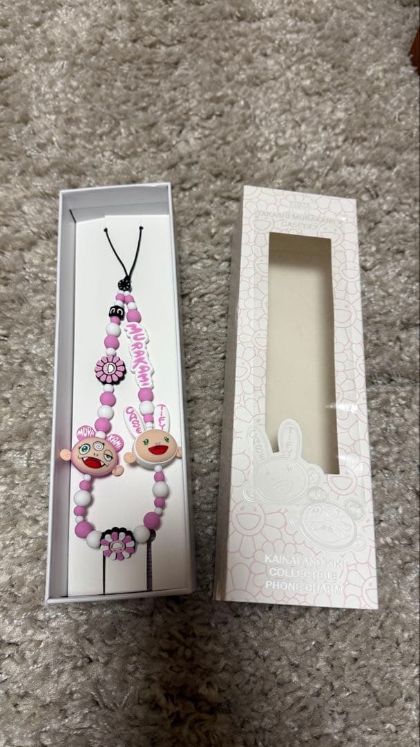 casetify 村上隆 kaikaikiki ストラップ チャーム CASETiFY×村上隆 KAIKAI KIKI スマホストラップ【新品】 - メルカリ