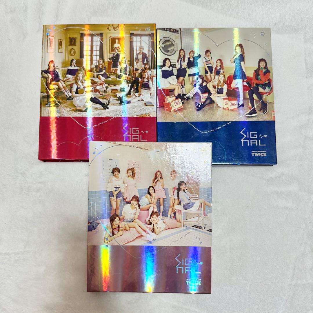 TWICE SIGNAL アルバム 3冊セット - メルカリ