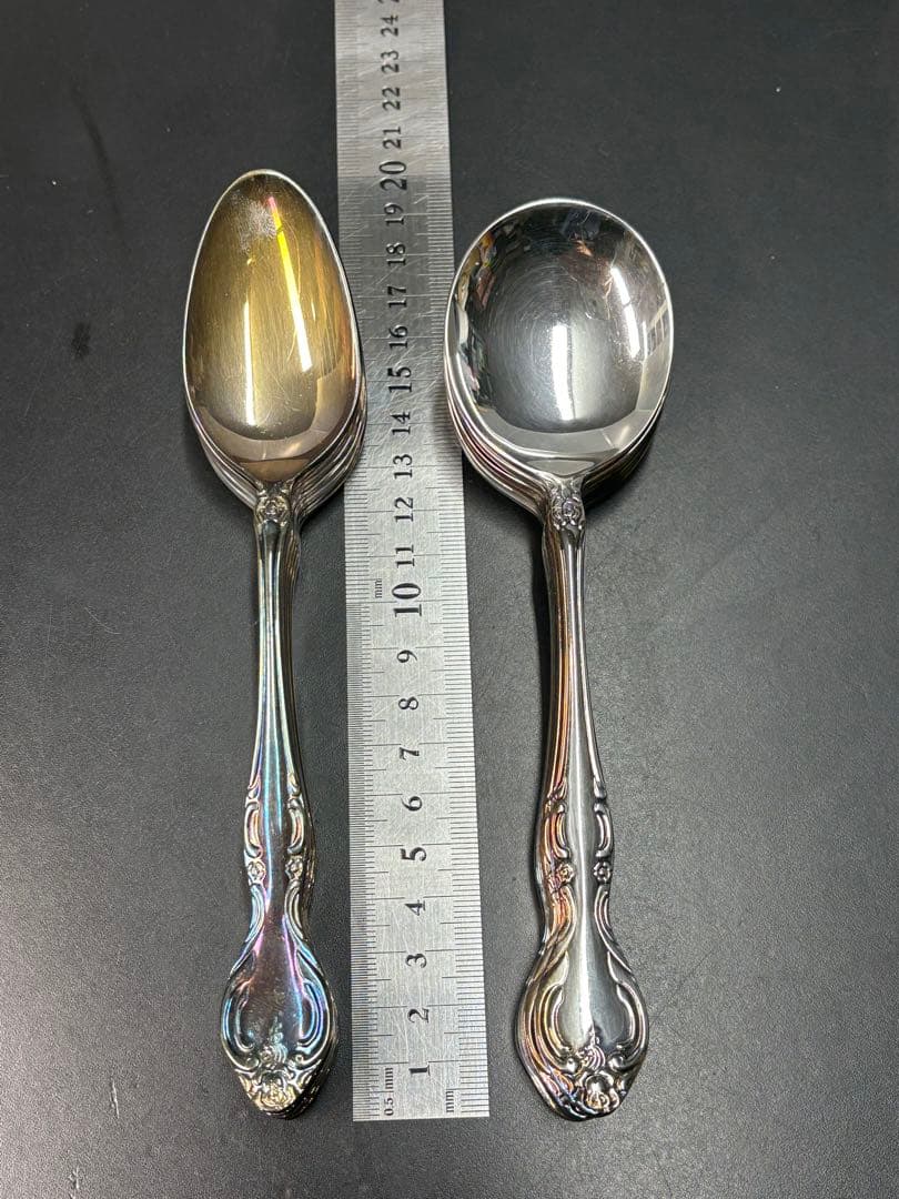 LUCKY WOOD オルレアン カトラリーセット lucky silver - メルカリ