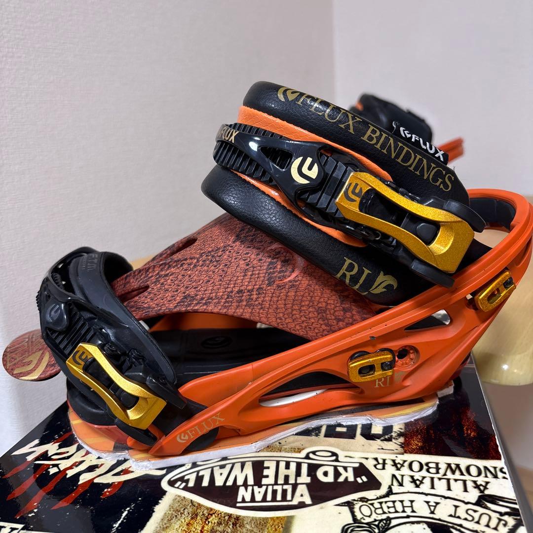 ALLIAN DAMAGE 150 スノーボード FLUX ビンディング セット - メルカリ