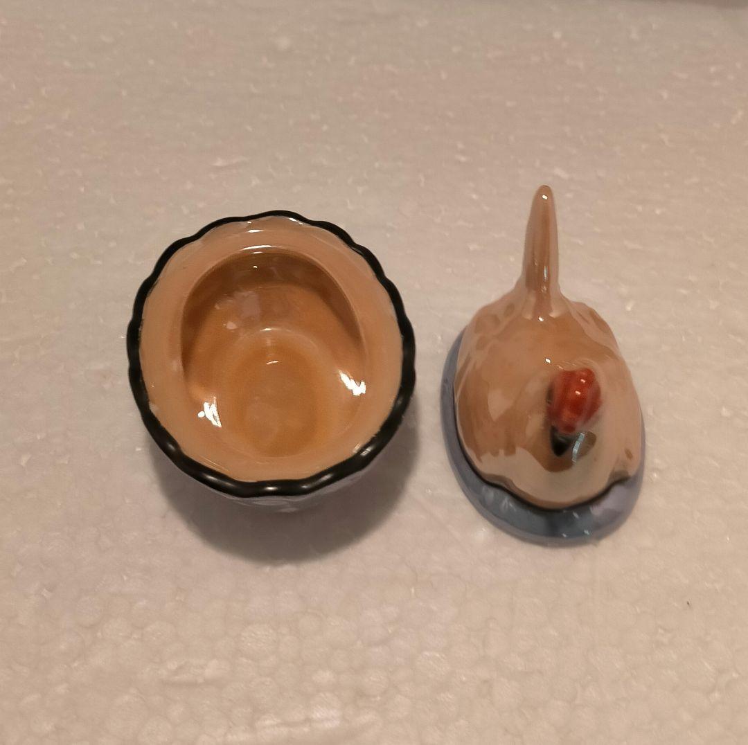 オールドノリタケ ラスター彩 巣の中のニワトリ - メルカリ