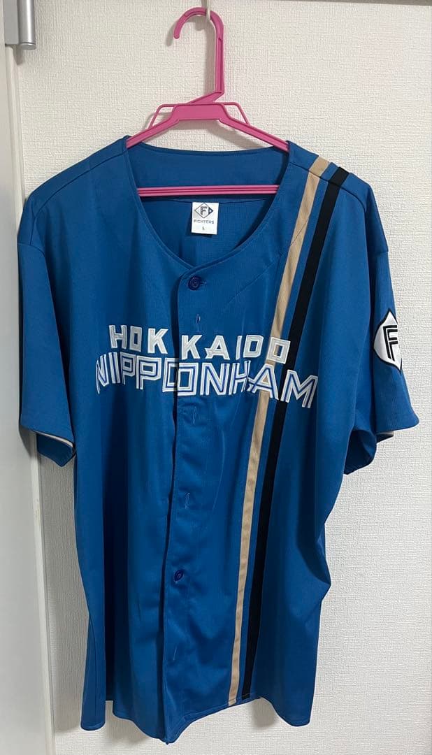 北海道日本ハム 田宮裕涼 ビジターVer.レプリカユニフォーム L - メルカリ