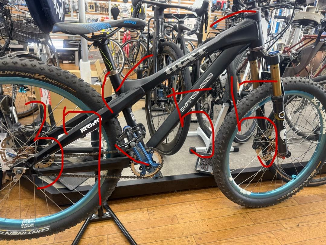 INTENSE TAZER HT ダートジャンプ カスタム - メルカリ