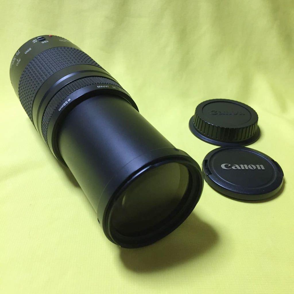 レンズ(ズーム) Canon 75-300 EF Zoom Lens Amazon.co.jp: キャノンEF 75-300mm f/4-5.6 III 望遠ズームレンズ