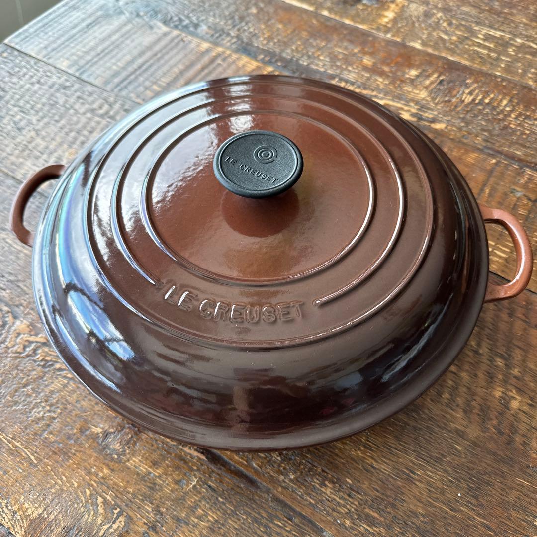 【入手困難】ル・クルーゼ　チェスナット　キャセロール 30cm dショッピング |ルクルーゼ （ル・クルーゼ） SIGNATURE ビュッフェ