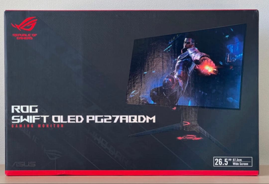 ディスプレイ・モニター本体 ASUS ROG SWIFT OLED PG27AQDM 240Hz ROG Swift OLED PG27AQDM | Gaming ゲーミングモニター – ASUS