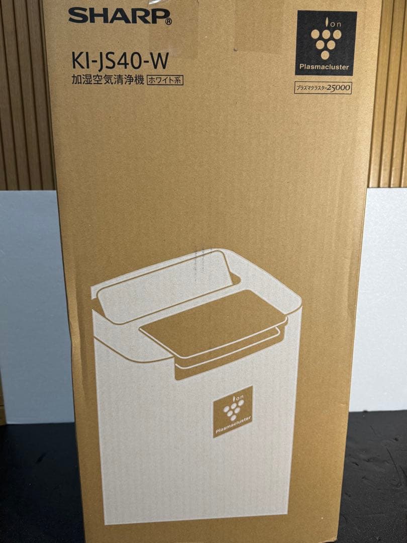 SHARP KI-JS40-W 空気清浄機　加湿空気清浄機　シャープ　未使用品 シャープ 加湿空気清浄機 KI-JS40W SHARP : 生活SHOP - 通販 - Yahoo
